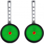 Balančné kolieska zeleno-čierne univerzálne 12" - 20"